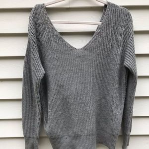 Super Cute Grey Sweater Medium